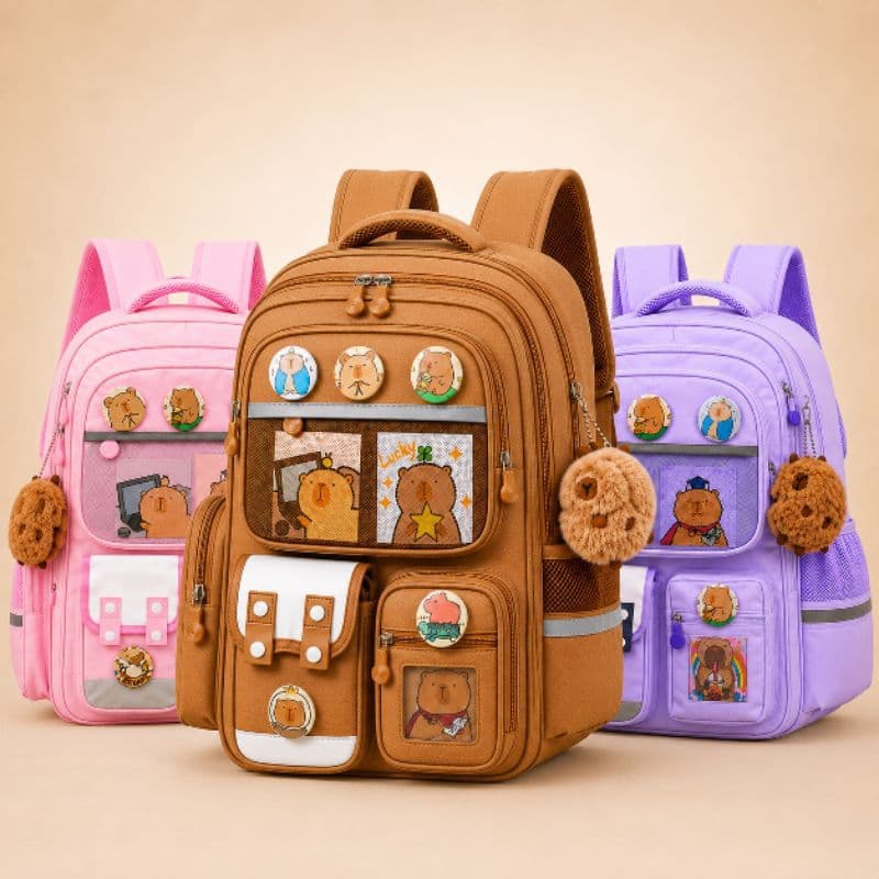 Mochila Capivara Unissex Espaçosa – Grande, Reforçada e Impermeável