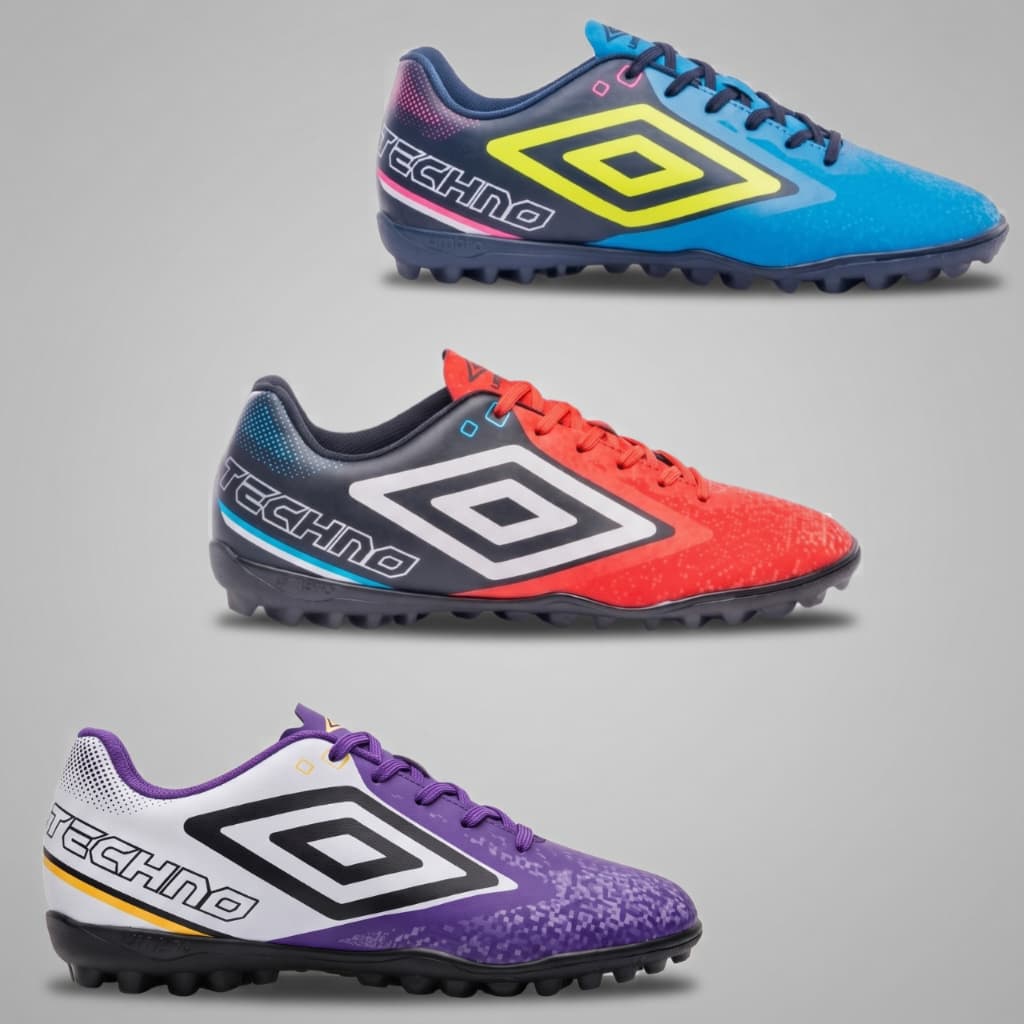 Chuteira Grama Sintética Society Umbro Masculino Techno II com Garantia e Nota Fiscal