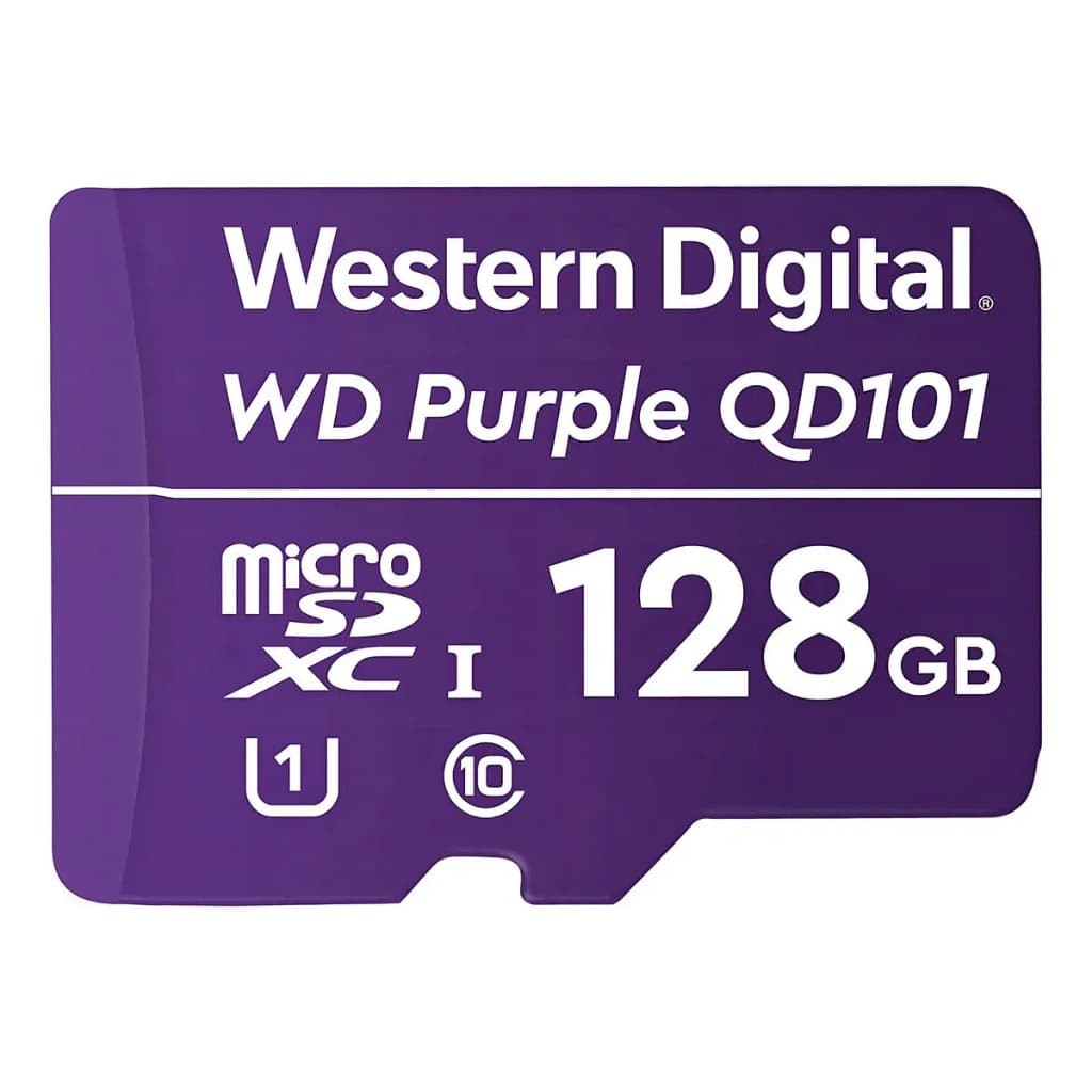 Cartão de memória Western Digital WDD128G1P0A WD Purple 32GB 64GB 128GB