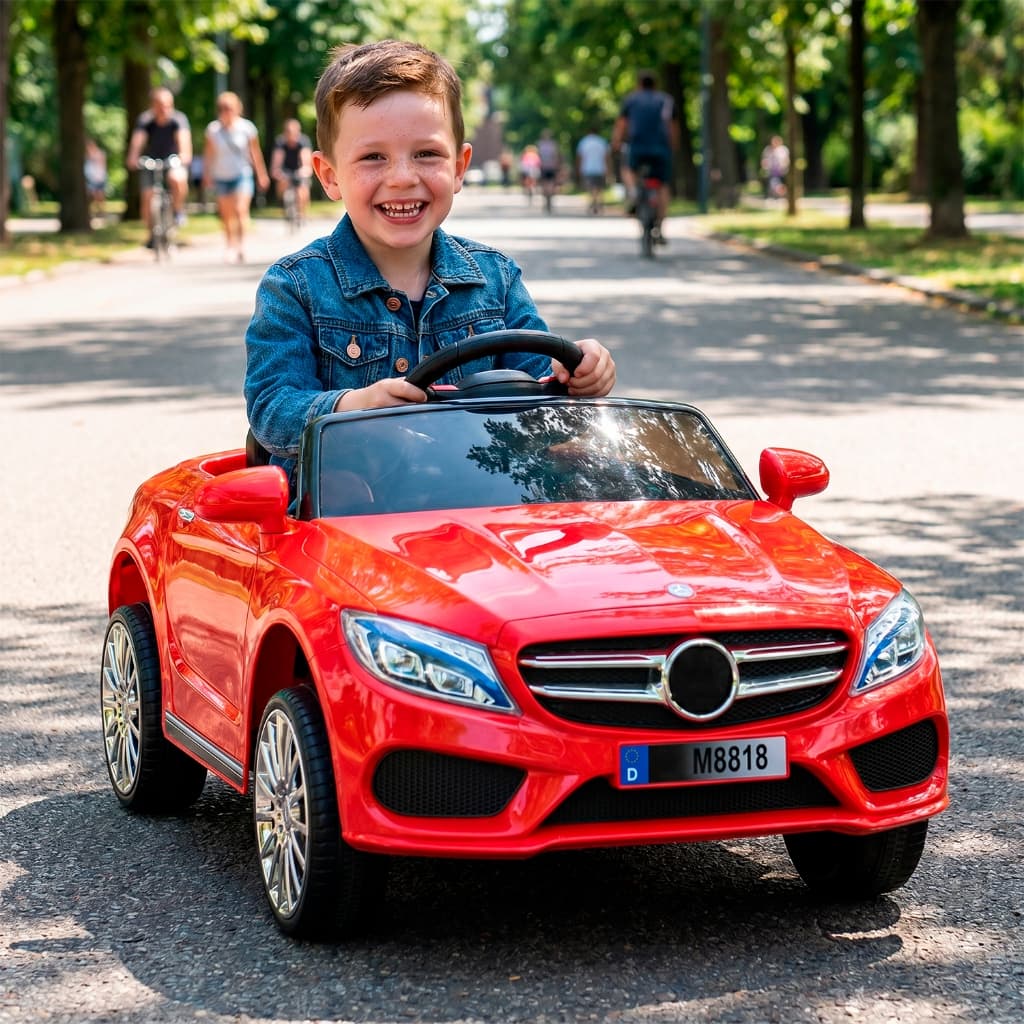 Mini Carro Eletrico Infantil 6v Carrinho para Criança 2 a 4 anos Controle Remoto Motorizado Bateria