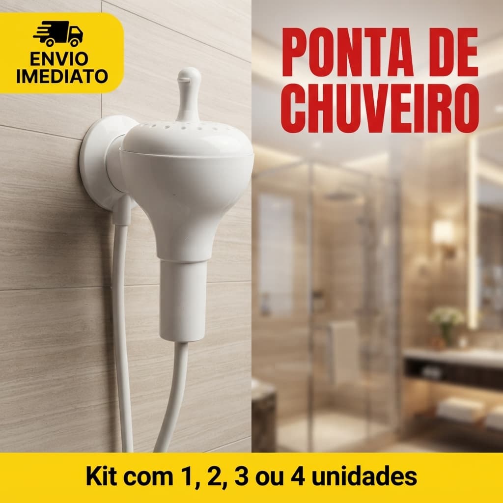 Chuveirinho Original Maxi Ducha Lorenzetti Branco Duchinha Manual Banheiro Redondo 1,2,3 ou 4 unidades