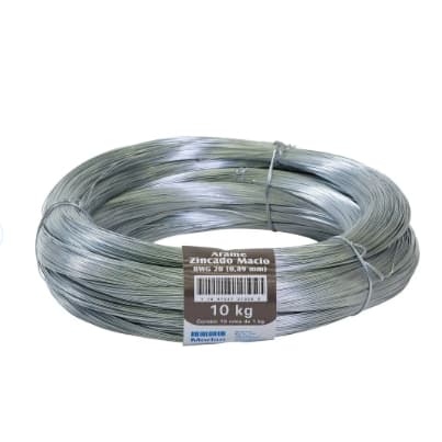 10 unidades de Arame Morlan Liso Galvanizado 22 0,71mm