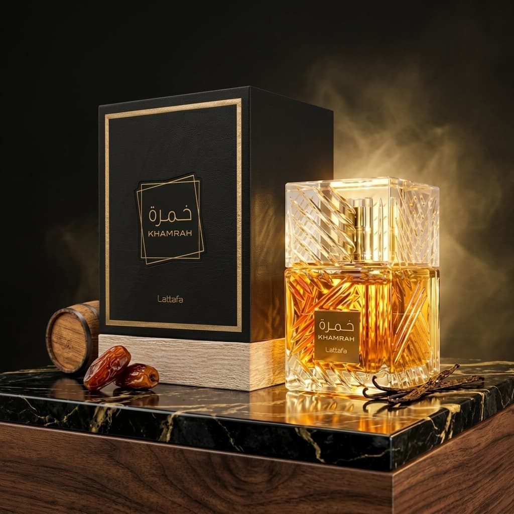 Perfume Kamrah Preto Miss Rôse Eau de Parfum Feminino 100ml Fragrância Marcante