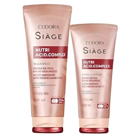 Kit Siage Nutri Acid Complex Shampoo E Condicionador