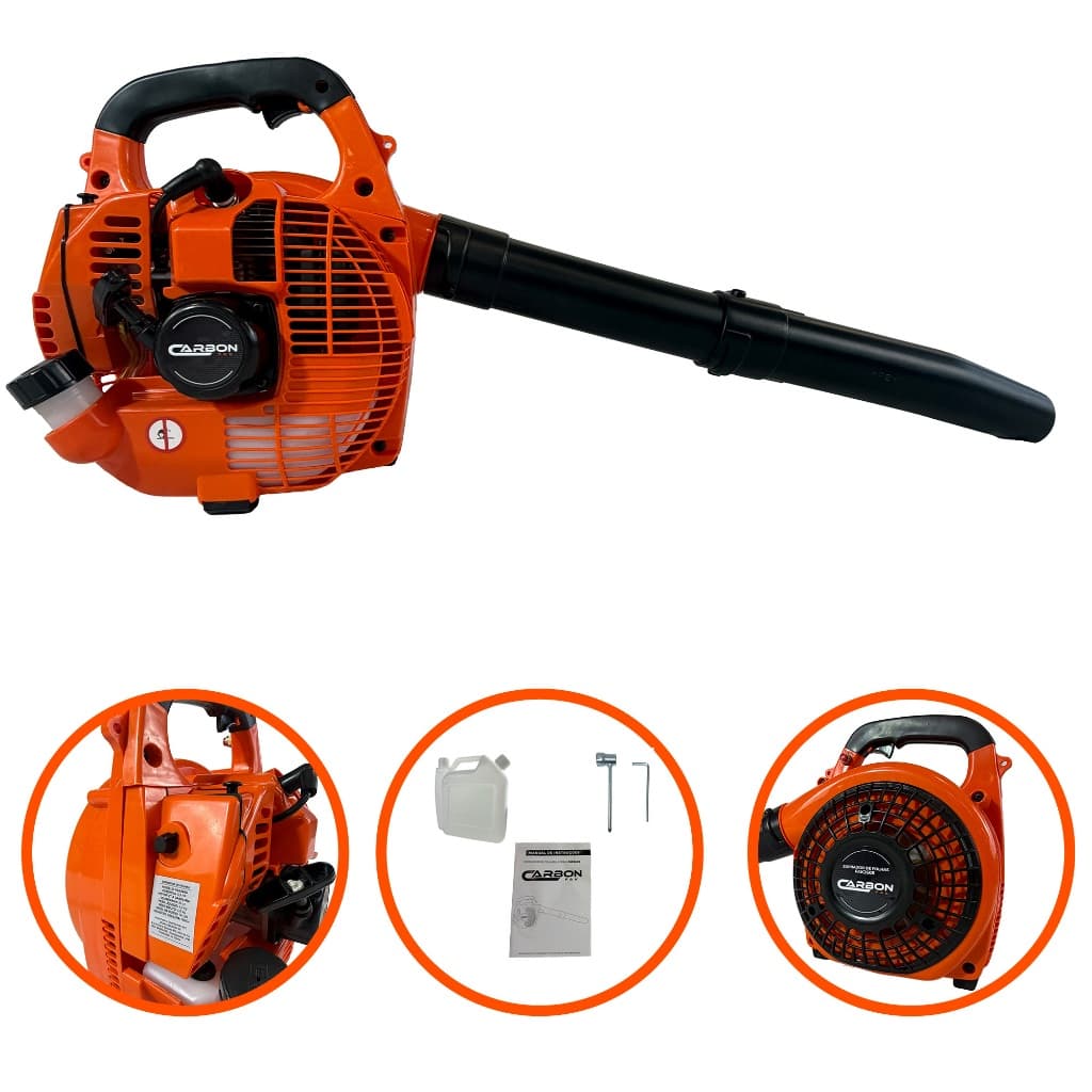 Soprador de Folhas a Gasolina Lateral Muito Forte Leve Portátil Potente 2T 26cc Profissional FAK260S Carbon Fak