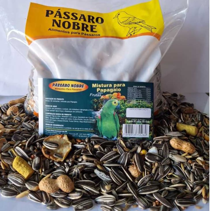 Raçao, Comida Mistura para Papagaio .Passaro Nobre , Nutrição Completa