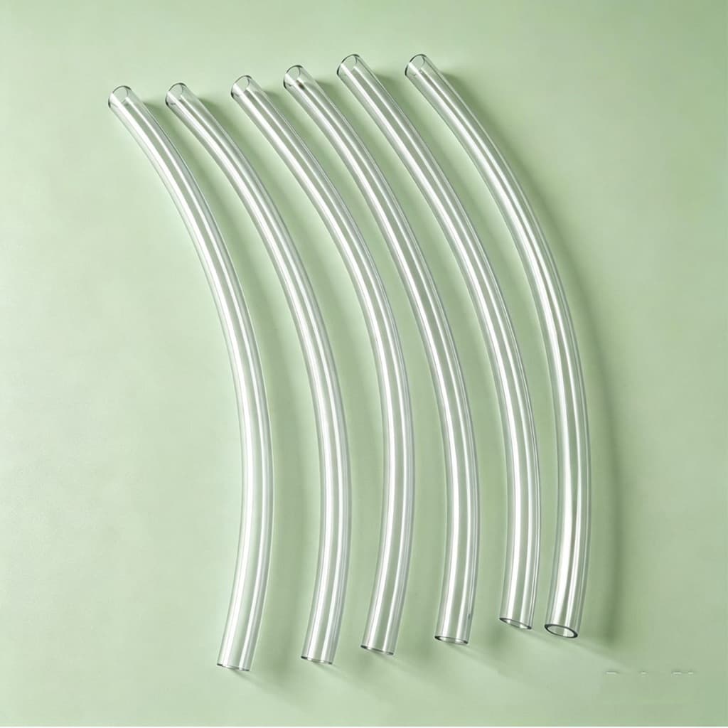 Kit com 6 mangueiras canudinhos 20cm reposição bebedouro gatos pet fontes aquário cristal transparente atóxica bombinha