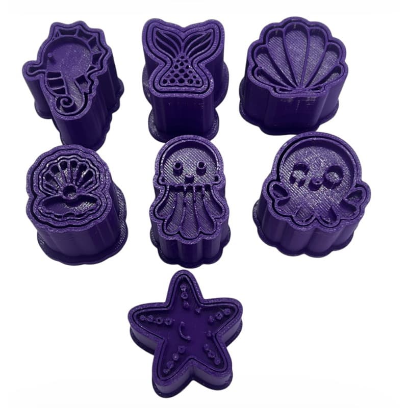 Modelador de Brigadeiros Fundo do Mar Ejetor De Doces para Festa Infantil