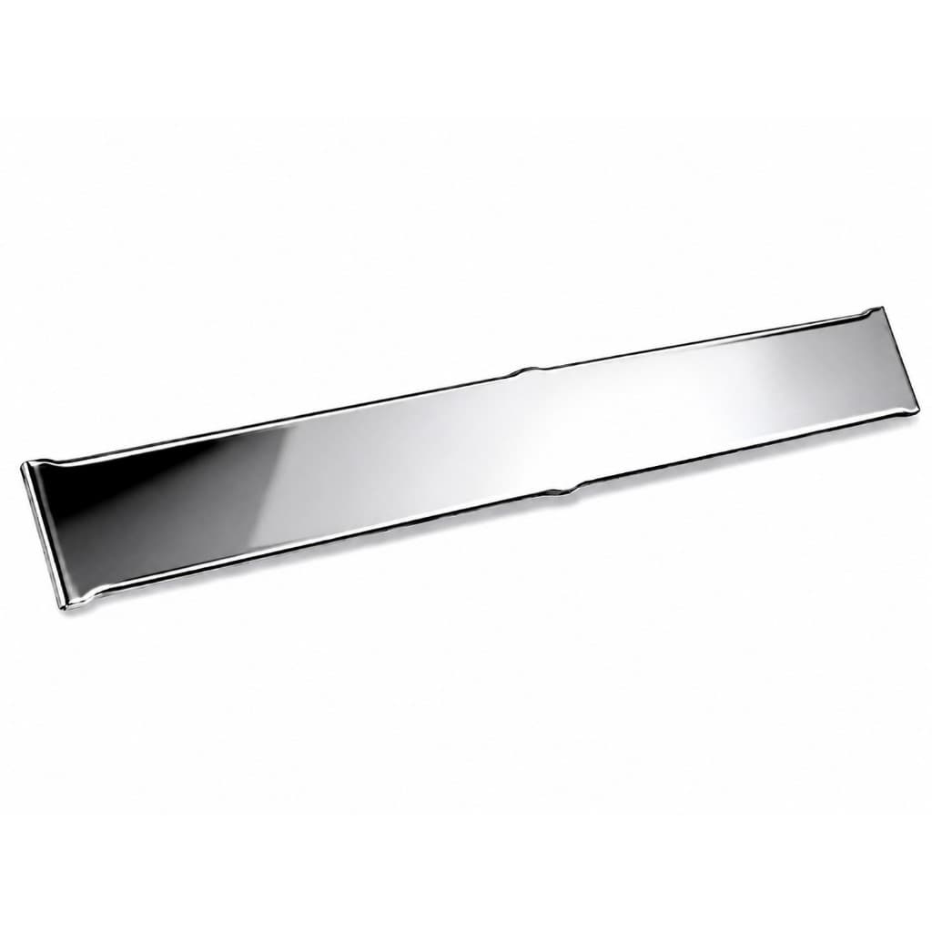 Grelha invisível Tampa Oculto em Inox Cego 6x50 cm Somente a Tampa Sem Coletor