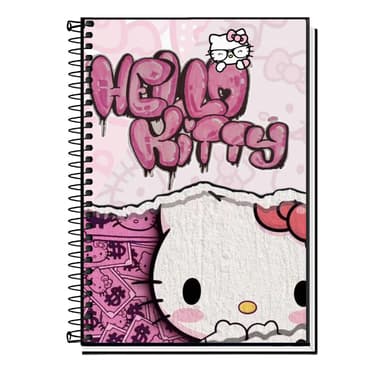 Caderno Hello Kitty |1 a 20 Matérias |Escola, Organização.