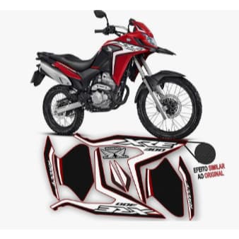 Kit Faixas Adesivos para Xre 300 2019 2020 modelo Rally