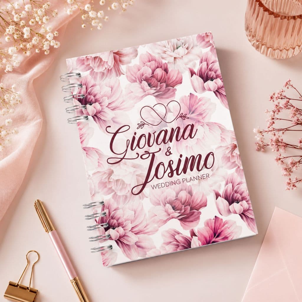 Planner da Noiva | Diário Noiva Edição Luxo Agenda para organizar o casamento