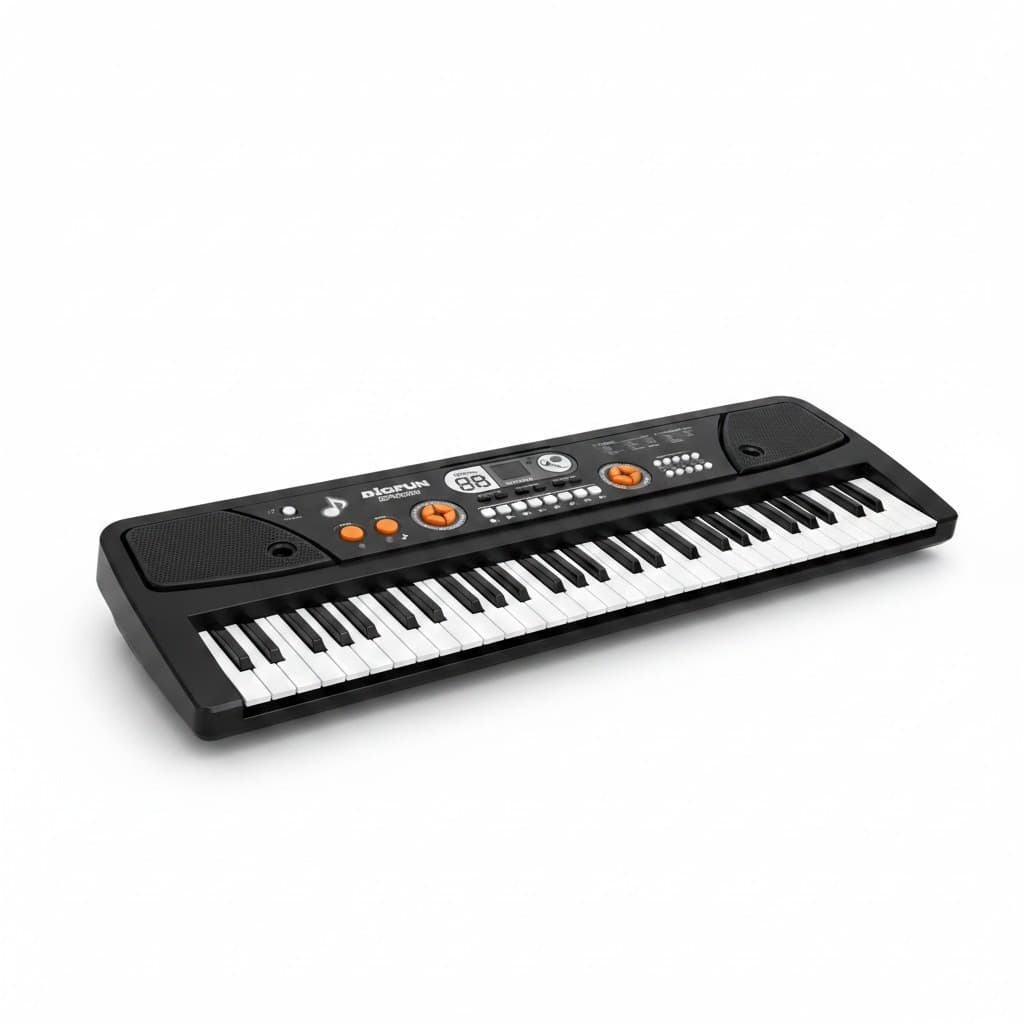 Piano eletrônico teclado musical teclado Iniciantes/Profissional + MICROFONE