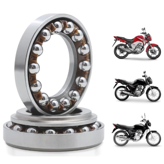 Caixa De Direção Com Colar Moto Honda Cg Titan Cg Fan 125 150 160