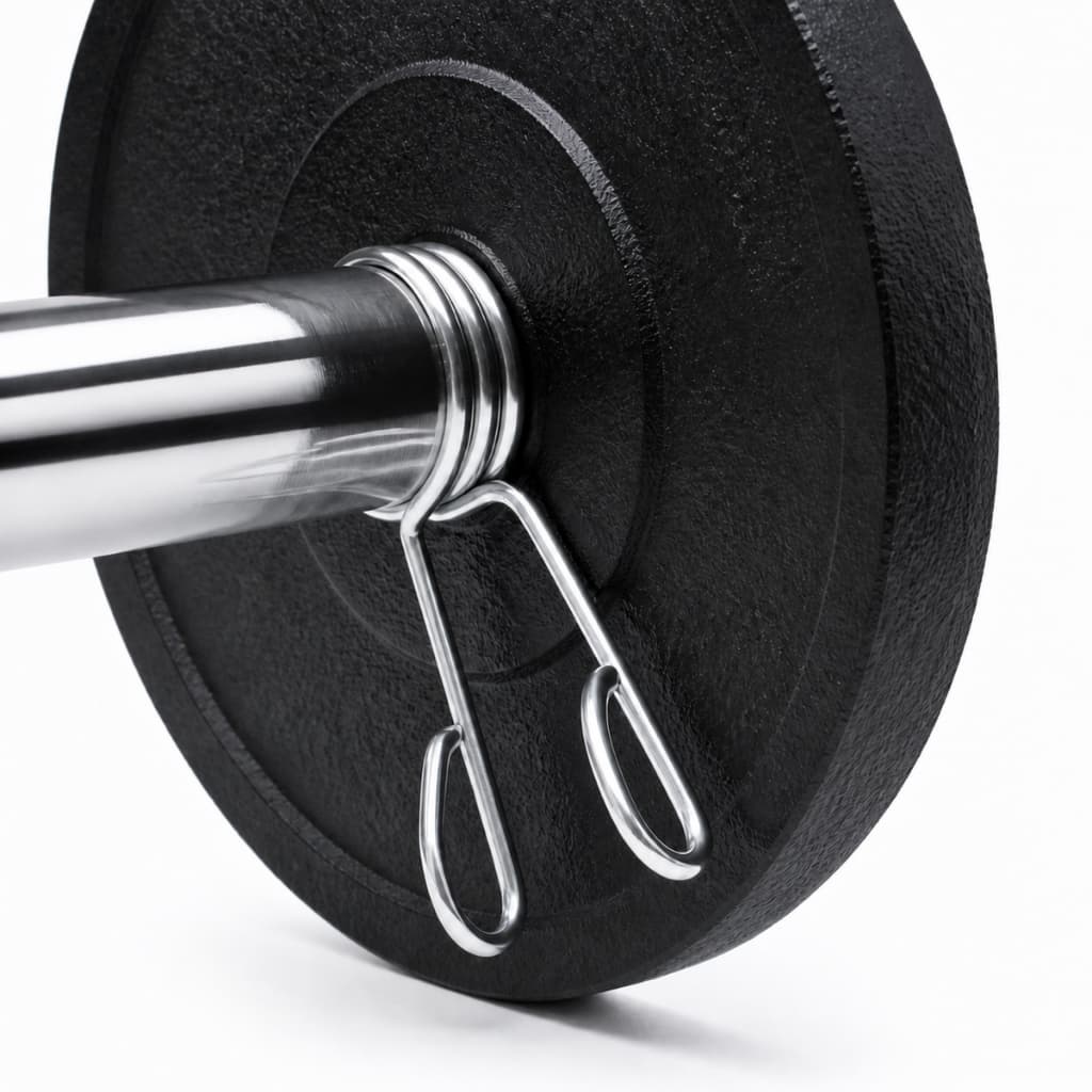Par De Presilhas Com 3 Voltas Para Barra Musculação