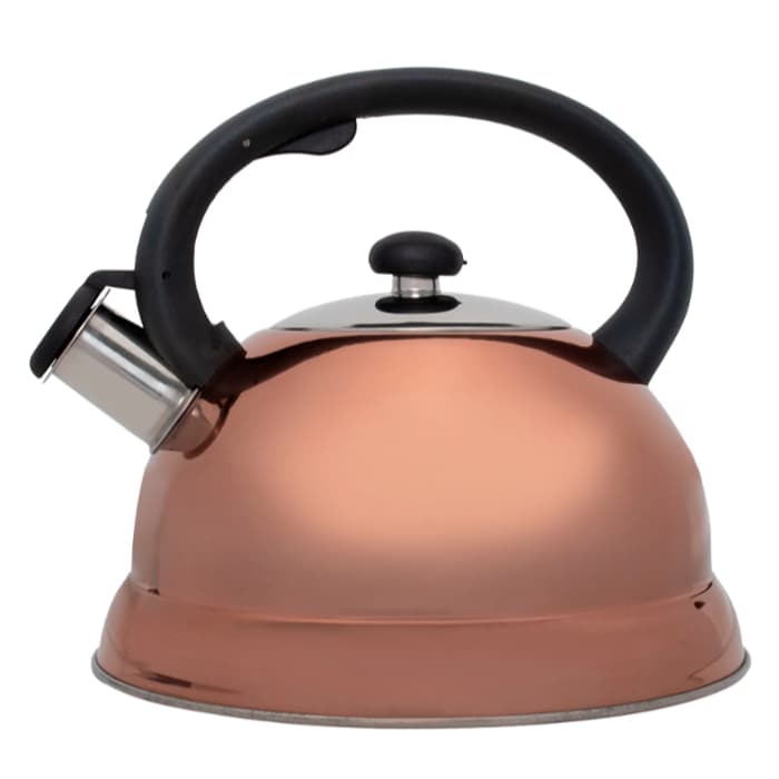 Chaleira Bronze Em Inox 3L