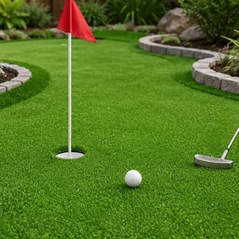 🌿 Grama Sintética Artificial 3cm, Fio Alto e Realista para Jardim, Quintal, Varanda e Área Externa – 1m²