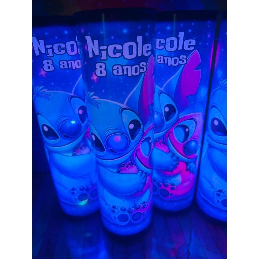 15 a 25 Lembrancinha festa infantil personalizada com nome e idade / TODOS OS TEMAS / Luminária Abajur Led