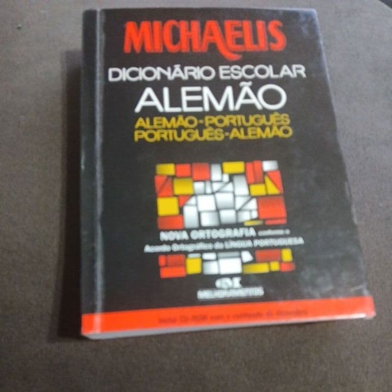 Michaelis Dicionário Escolar Alemão-Português-Alemão com nova ortografia