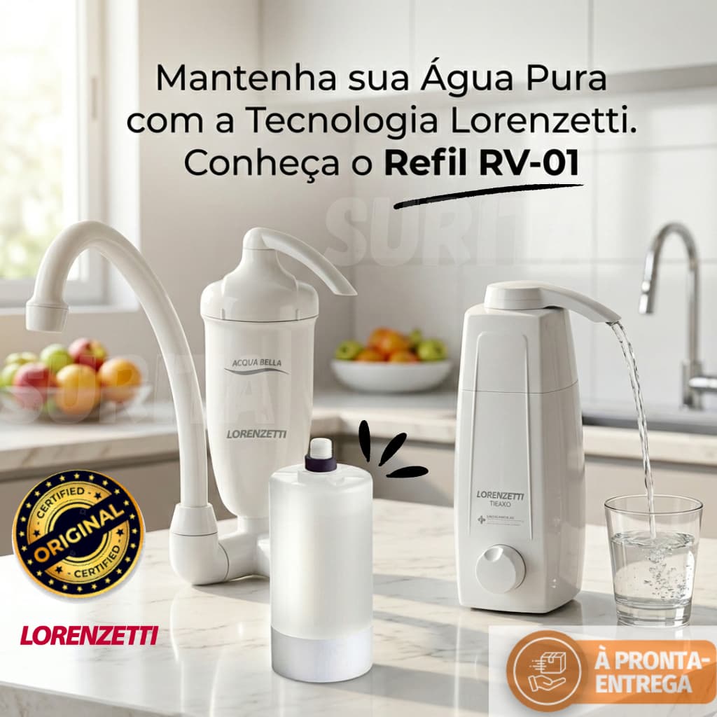 Refil (Vela) P/Filtro Purificador Acqua Bella E Vitale (RV-01) original Lorenzetti - 7411004