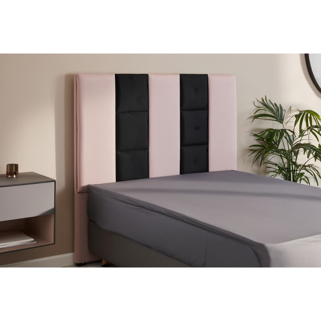 ENVIO NO MESMO DIA Kit Cabeceira SOLTEIRO 3 Placas 60x20 + 6 Placas 20x20 Modular Dupla Face