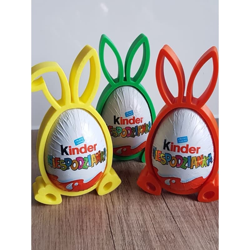 Lembrancinha de Páscoa Decoração, porta kinder ovo coelhinho.