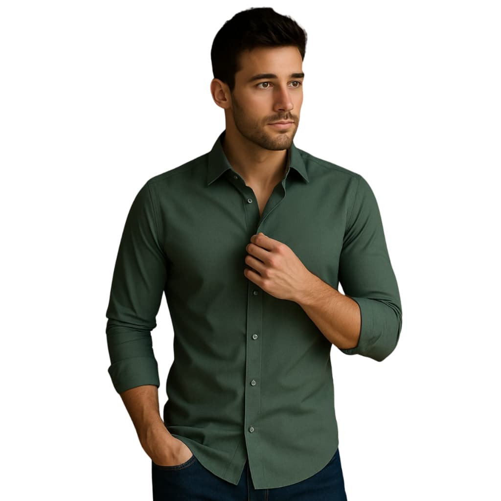 Camisa Masculina Semi Slim Elegante- Envio Imediato