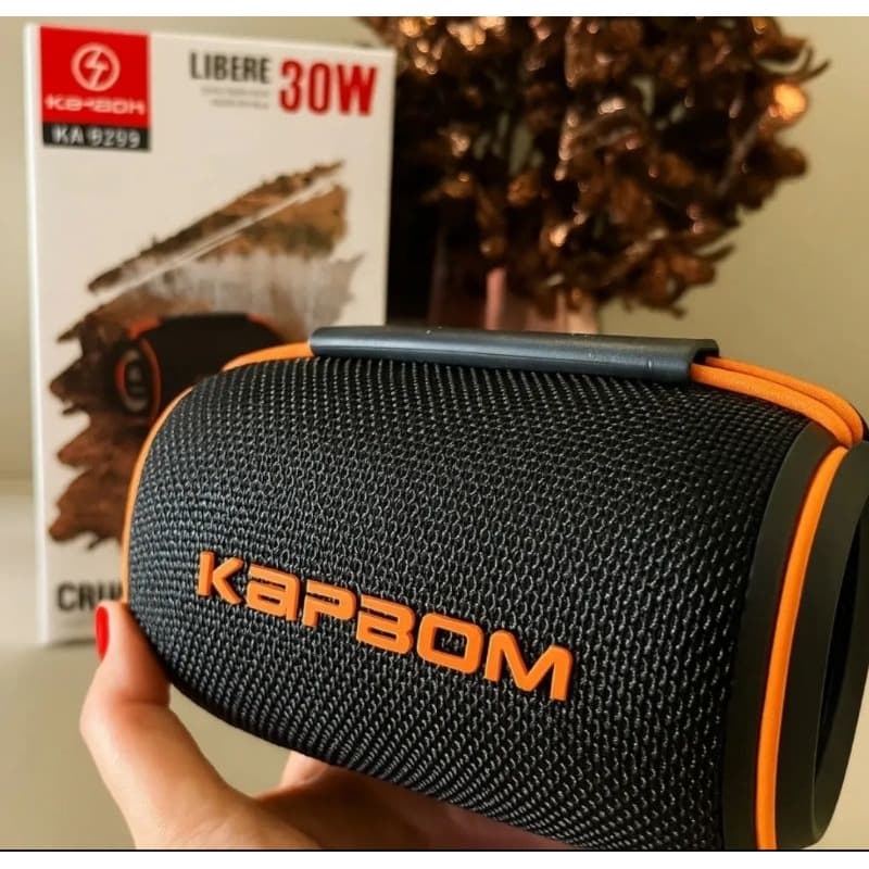 super Caixa De Som potente Bluetooth Portátil 30w rms Prova Agua Ipx6 Bluetooth Rádio Pendrive
