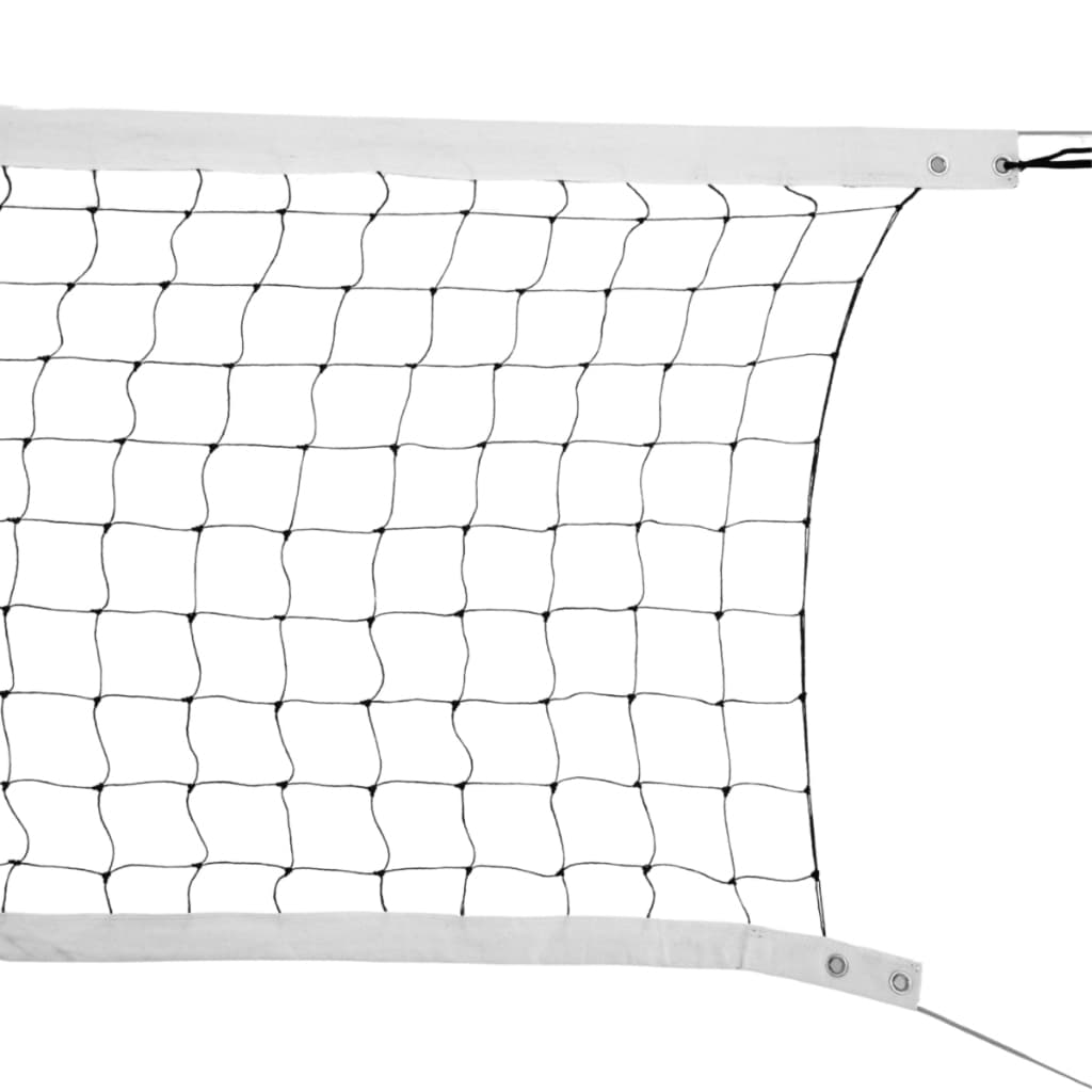 Rede De Vôlei Oficial 2mm Reforçada 2 Faixas Algodão Profissional Para Quadra Praia Escola Nylon Seda