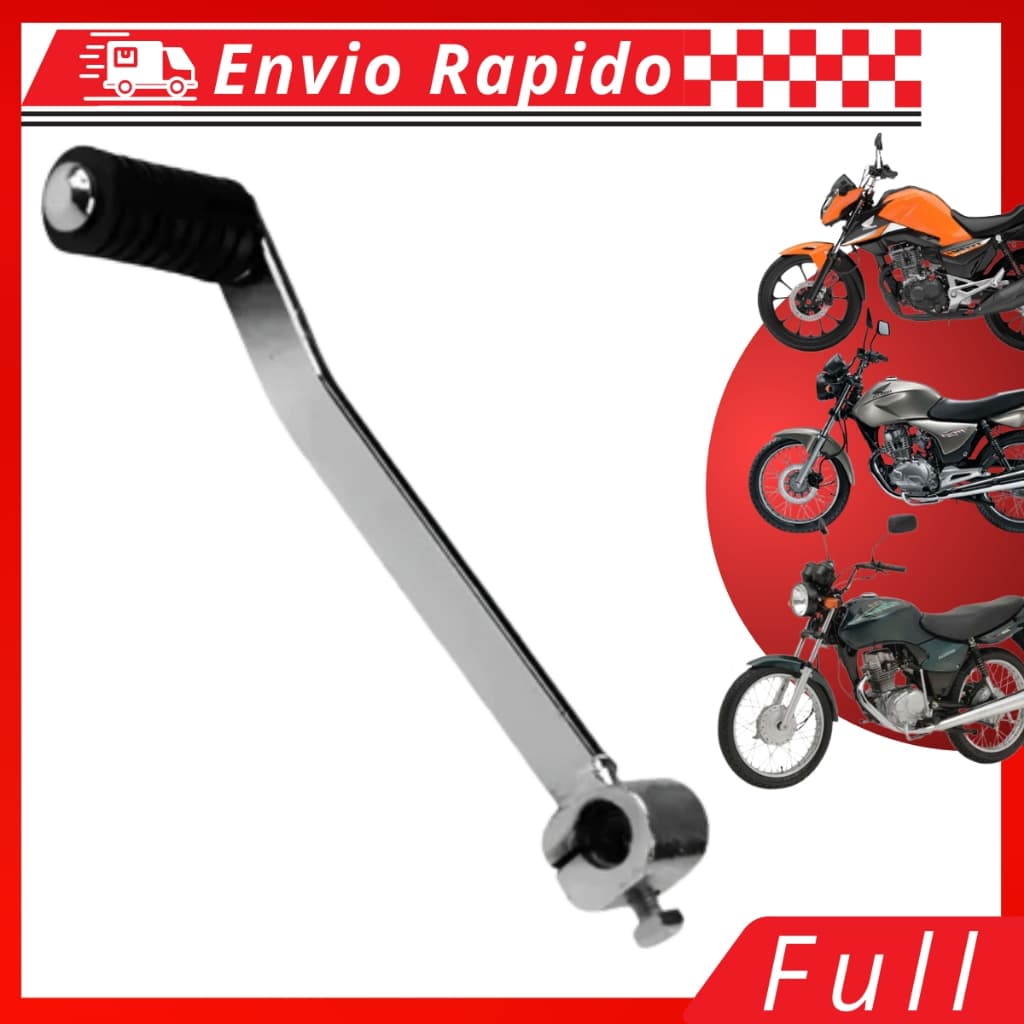 Pedal Cambio Moto Honda Cg Titan 125 99/00 Titan 150 Fan 150 Titan 160 Fan 160 Start Ks Es Esd Ex Passador de Marcha