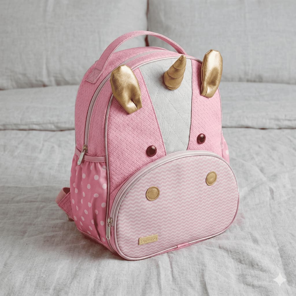 Mochila Infantil Escolar de Costas Dog Cachorrinho Estampada 3D Maternidade Com Alça