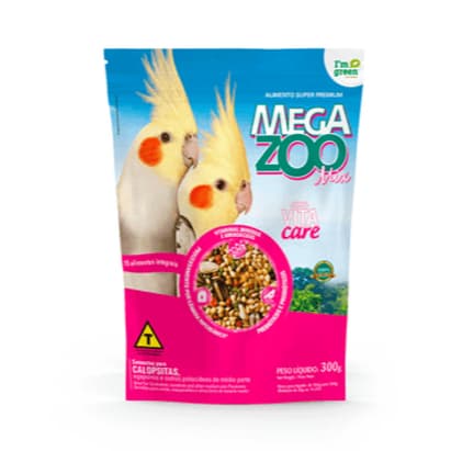 MEGAZOO MIX CALOPSITA  300G