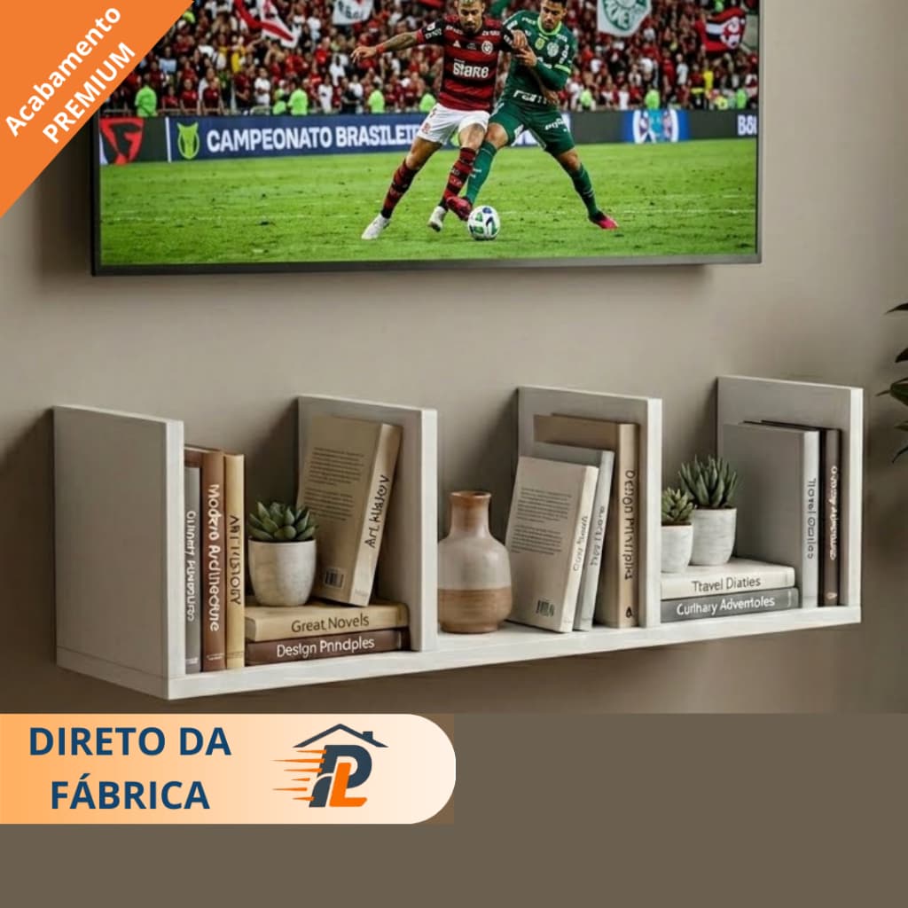 Torre Prateleira Rack Sala Estante MDF Multifuncional 85cm Decoração Quarto Cozinha Home Moderno