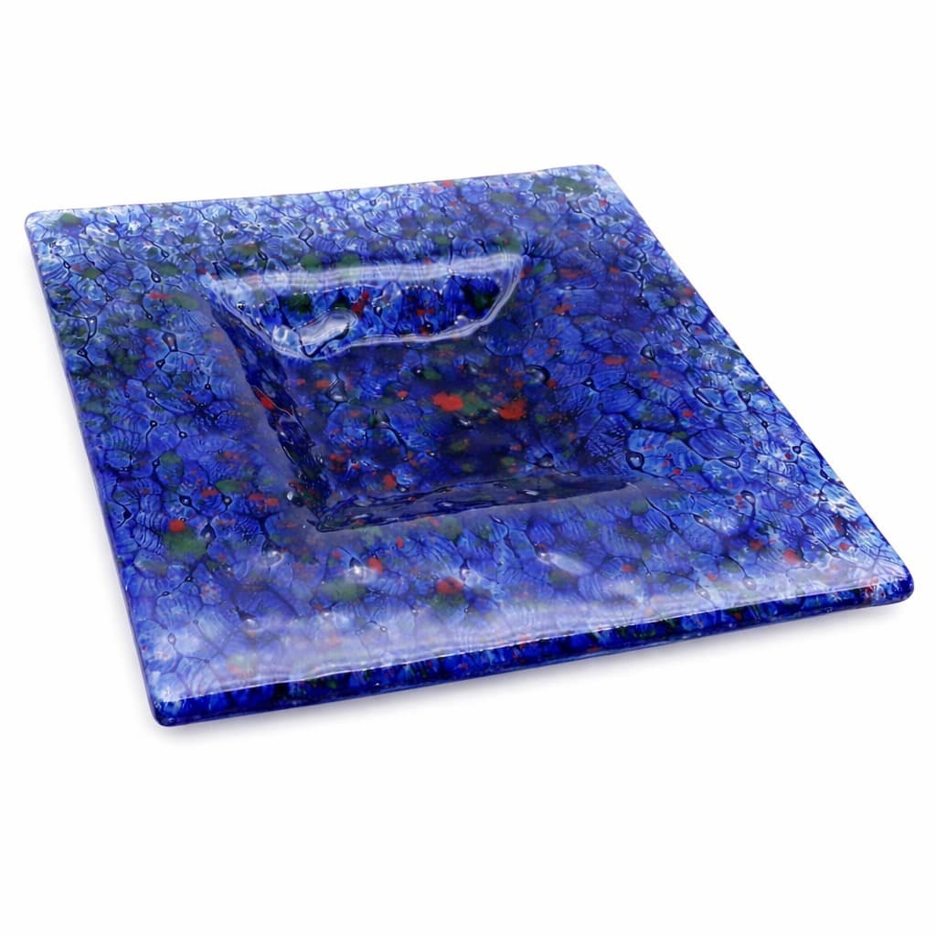 Centro De Mesa Vidro Decorativo 20cm Prato Decorativo Vidro Artístico