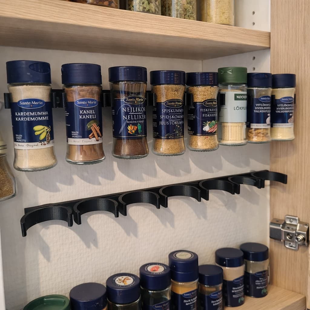 Organizador De Temperos Para Armário Cozinha Porta Condimentos De Parede organizador de temperos, armário, cozinha,