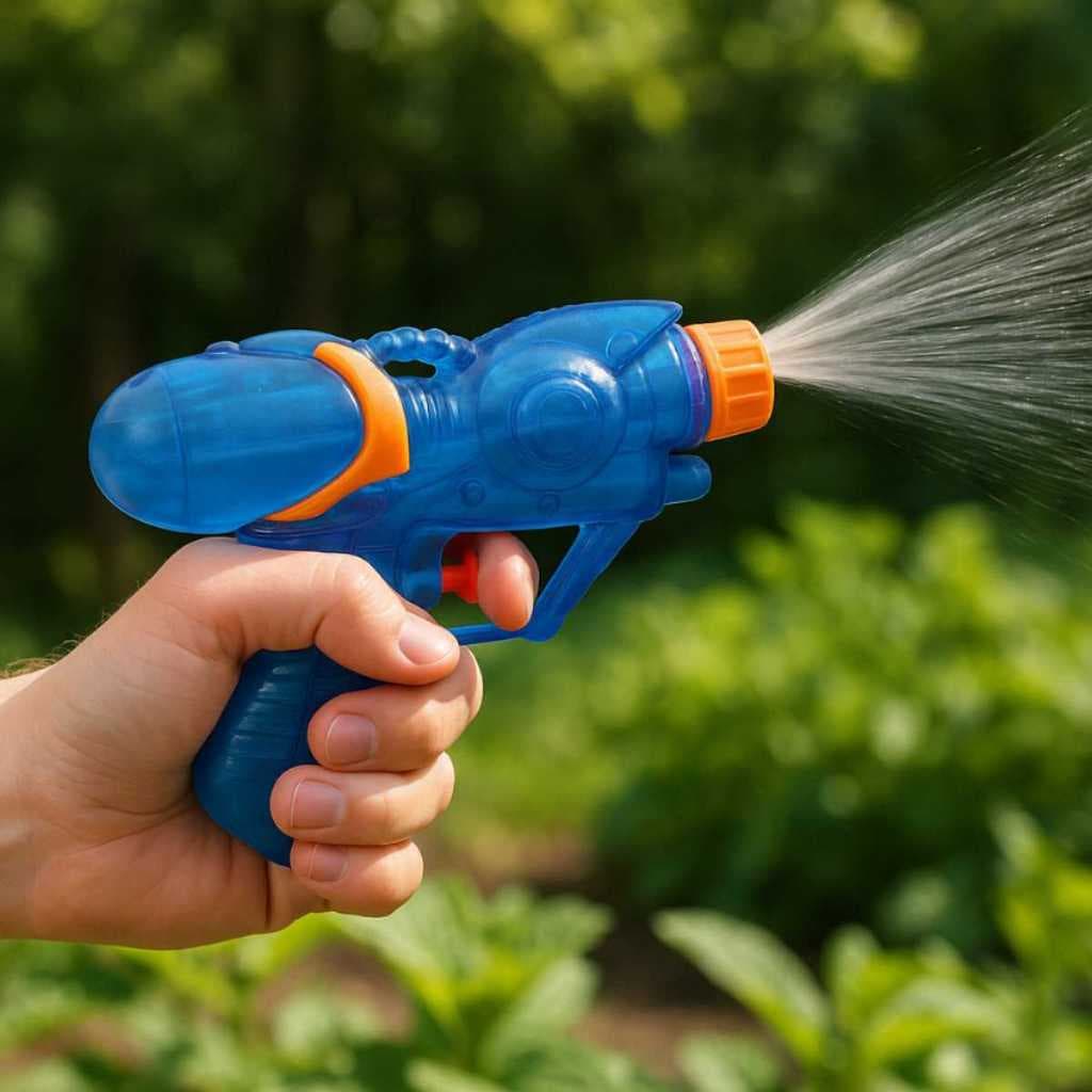 Lançadora de Água Arminha Pistola Lança Água Sortida  Brinquedo Piscina cores sortidas