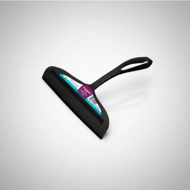 Rodo de Pia Preto Sanremo 14cm – Plástico Resistente com Borracha Termoplástica de Alta Durabilidade