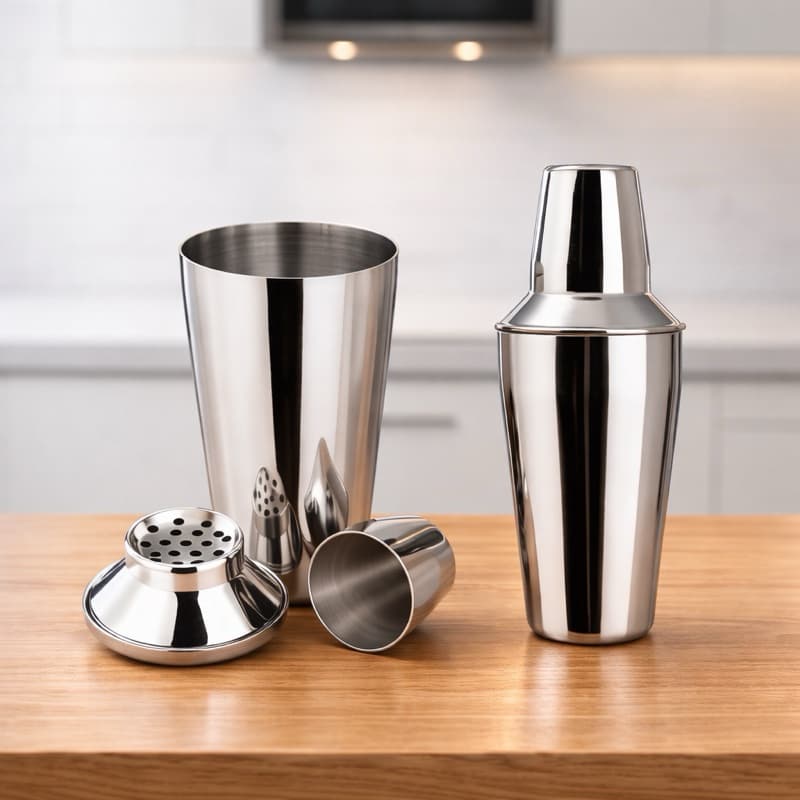 Coqueteleira Inox 750ml Drinks Caipirinha Bar Coquetel