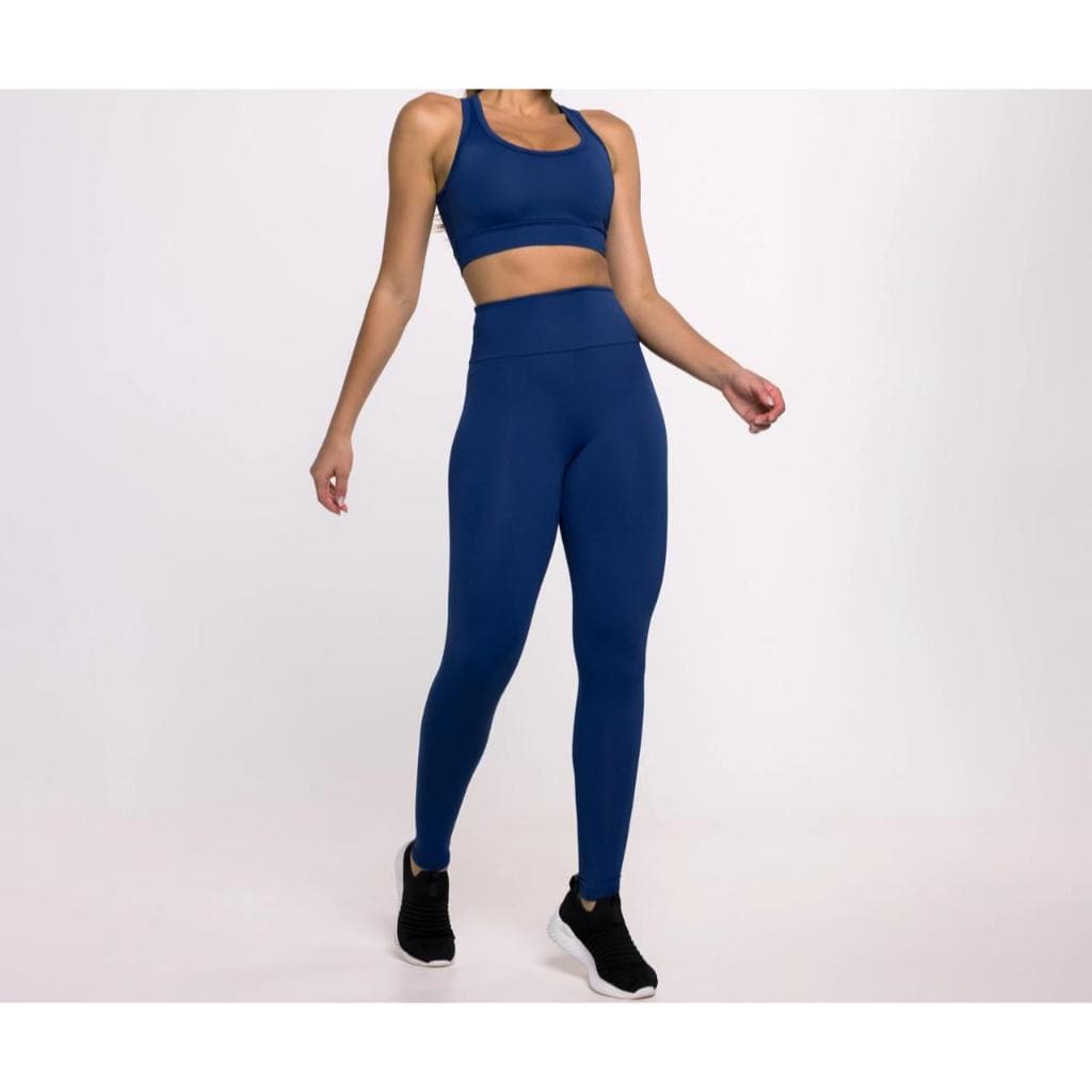 Calça legging Cintura alta suplex modeladora treino academia ioga crossfit musculação