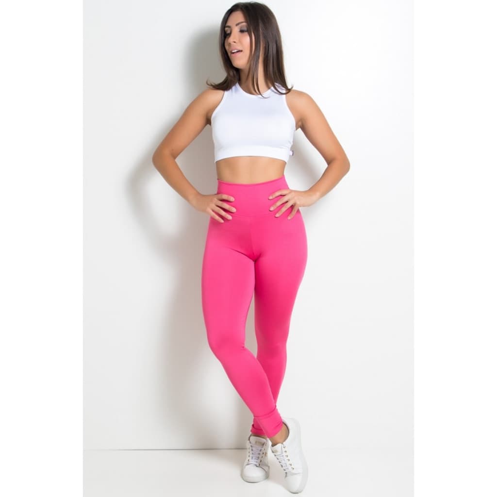 Calça Legging Em Suplex Diversas Variedades De Cores Zero Transparência Confira Nossas Promoções