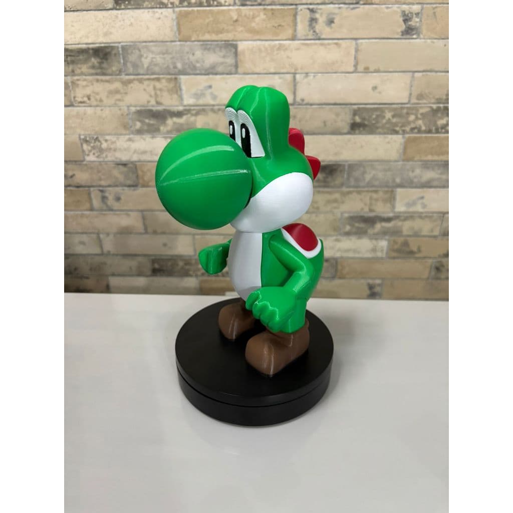 Boneco Estilo Yoshi 23cm – Impressão 3D Alta Qualidade – Decorativo Geek – Colecionável Gamer