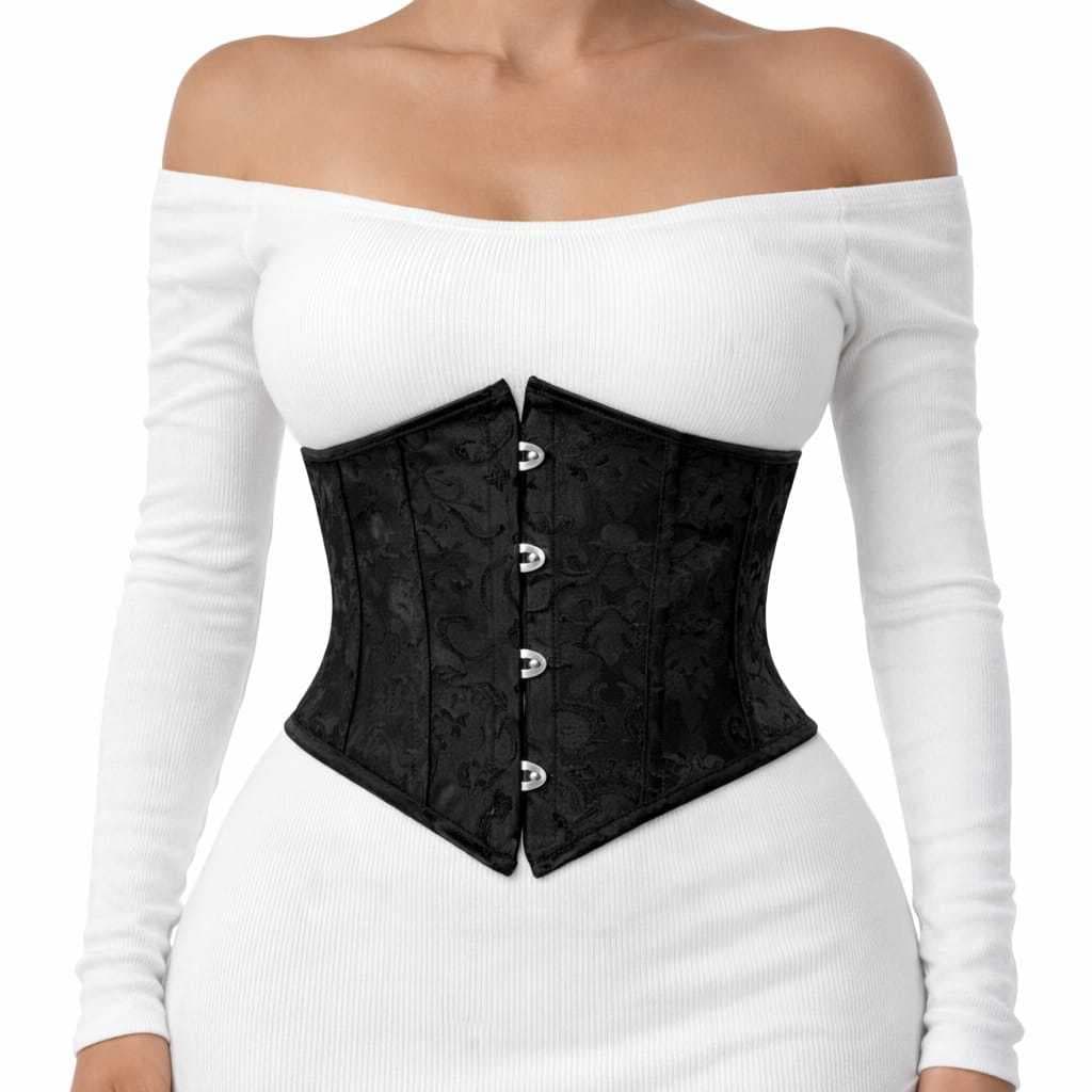 Corset Cinto Curto Espartilho Cinta Modeladora CinturaFloral