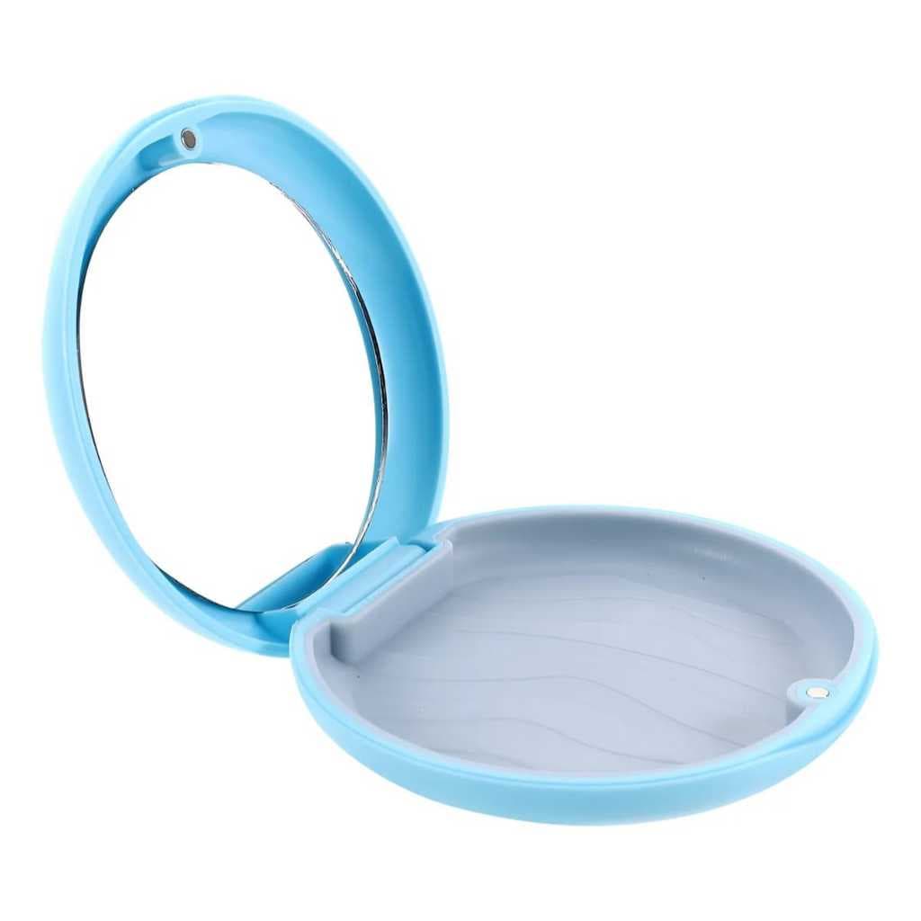 Porta Aparelho Dental Portátil Com Fecho Magnético
