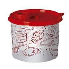 Tupperware Redondinha com Bico Dosador Receitas 500ml Linha Armazenagem