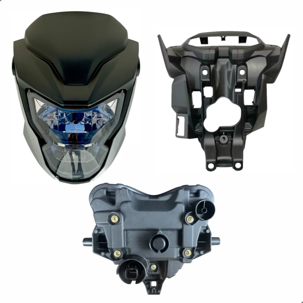 Frente Nova Titan 160 2025 2026 Fan 160 Farol Bloco Full Led Aranha