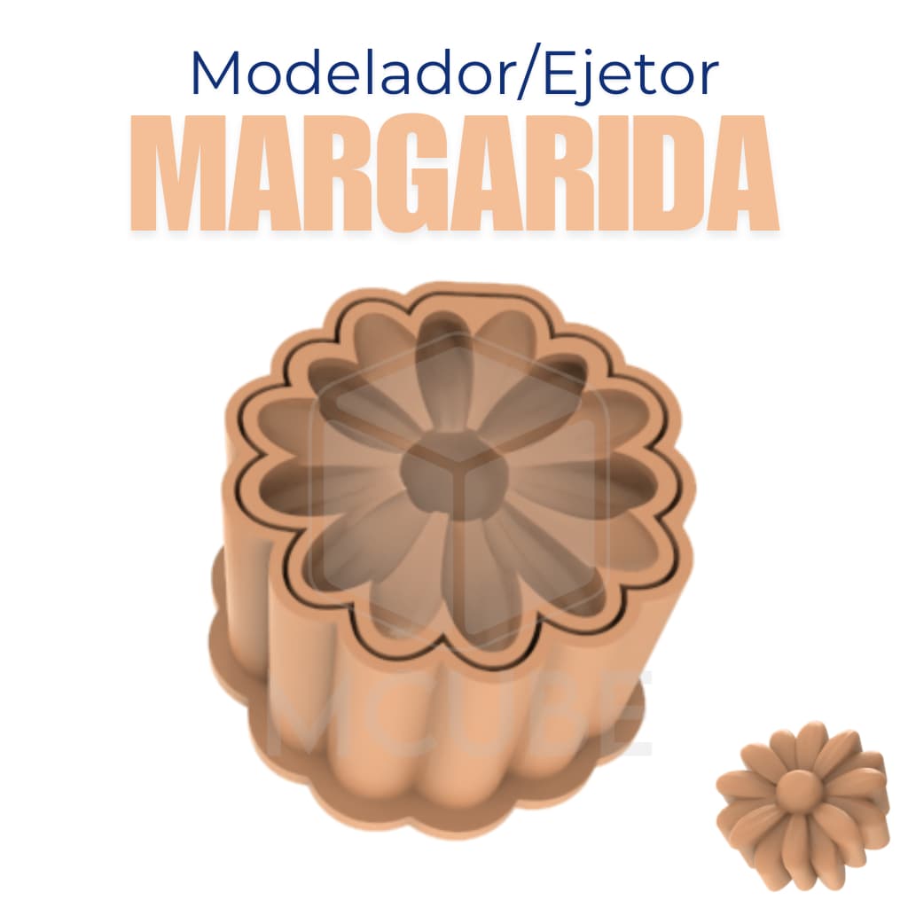 Ejetor Modelador Boleado para Docinhos e Brigadeiro - Margarida