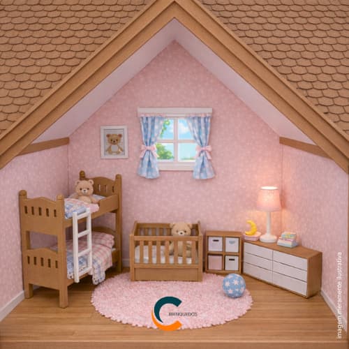 Móveis Para Casa de Boneca Realista Brinquedo Faz de Conta