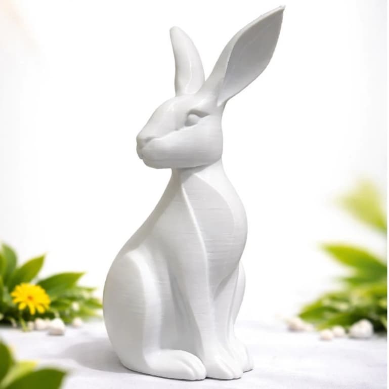 Coelho Páscoa Decoração Moderna Luxo Minimalista Enfeite Mesa Posta Casa