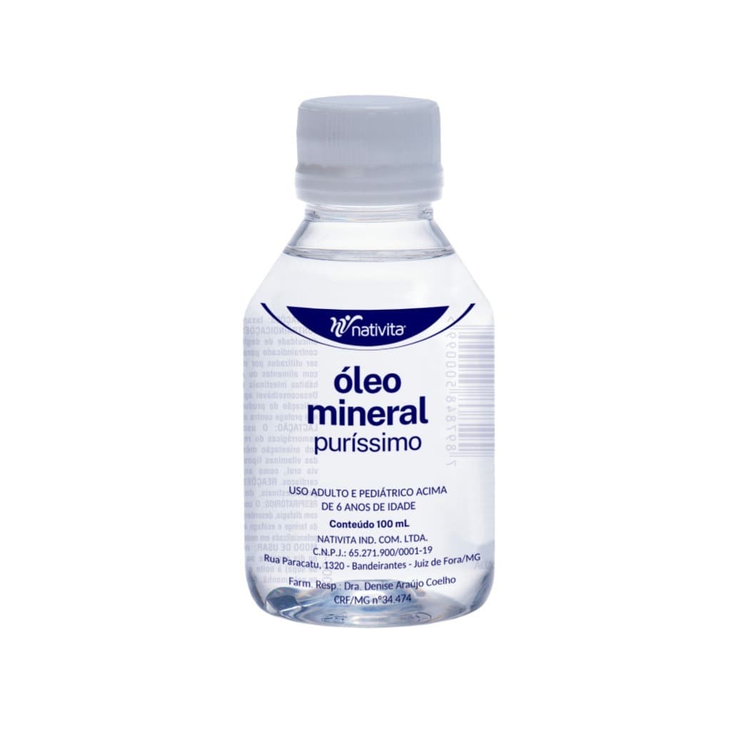 Óleo Mineral Regulador Intestinal 100ml