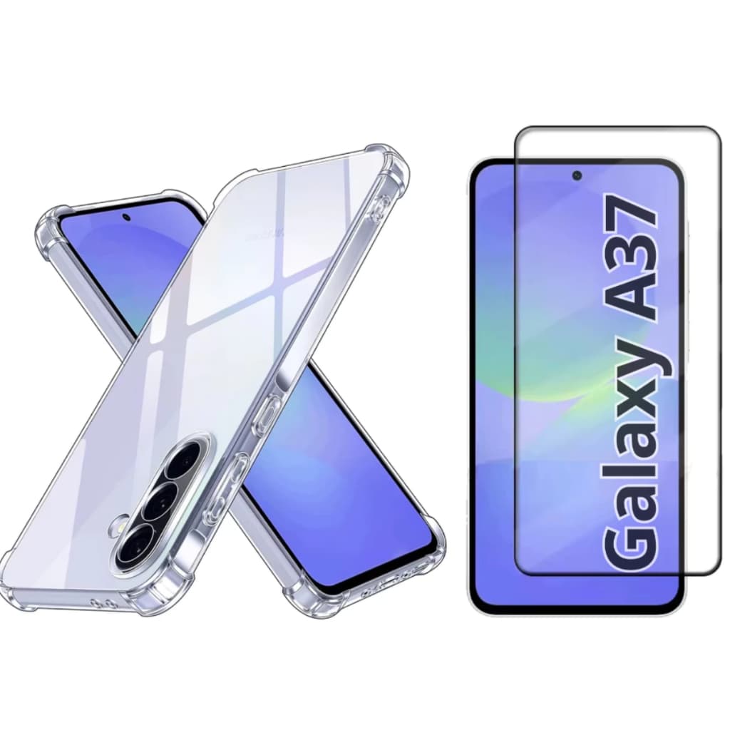 Capa Capinha Anti Impacto + Película 3D para Samsung Galaxy A37